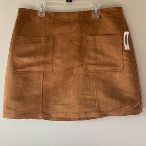 NAT old navy suede skirt